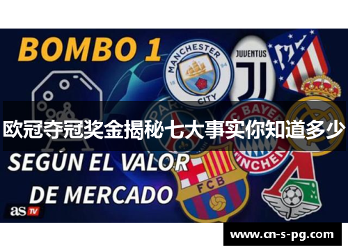 欧冠夺冠奖金揭秘七大事实你知道多少