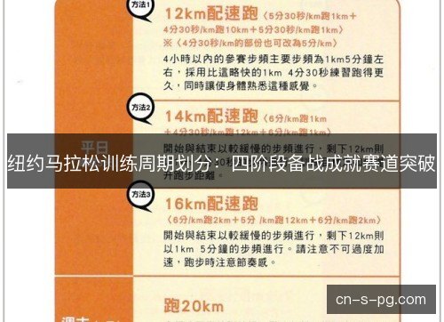 纽约马拉松训练周期划分：四阶段备战成就赛道突破